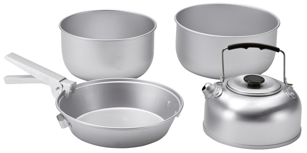 Набор посуды Easy Camp Adventure Cook Set (L, Silver)